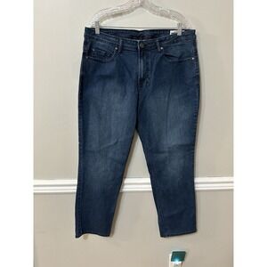 Buffalo David Bitton Jeans Mens 36x30‎ Jackson Slim Straight Blue Dark Wash